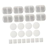 VANZACK 8 セット ベンケン猫噴水フィルター 猫フィルターエレメント White