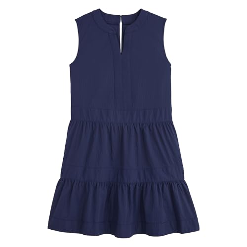 vineyard vines Girls' Tilly Harbor Seersucker Dress