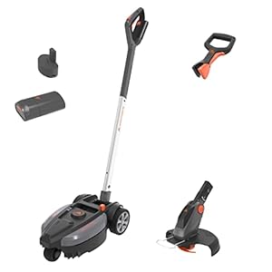 Yard Force 12V iFlex Urban accu grasmaaier & trimmer bundel LM F23BN, met 12V / 4,0 Ah Lithium-Ion accu, tot 50 m², 23cm maaibreedte, 3 stappen maaihoogte instelling