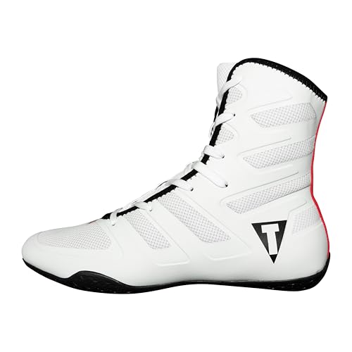 Image of Title Boxing Total Balance Shoes (White /Black, US Footwear Size System, Adult, Men, Numeric, Medium, 14)