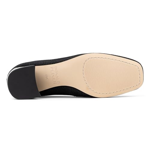 Image of Donald Pliner Women's Aquarius 2 inch Block Heels, Square Closed Toe Chunky Heels for All Day Wear