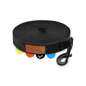 Schleppleine für Hunde, 3m 5m 7m 10m 15m 20m 25m 30m Schleppleine mit Robusterem Karabiner, Hundeleine für Große bis Kleine Hunde, Laufleine für Spaziergang, Übungsleine, Reißfeste Trainingsleine