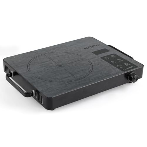 Image of Kapli Premium Black Beauty 2500 Watt Infrared Induction Cooktop,Touch Panel |Use with All Utensils|1-year Warranty