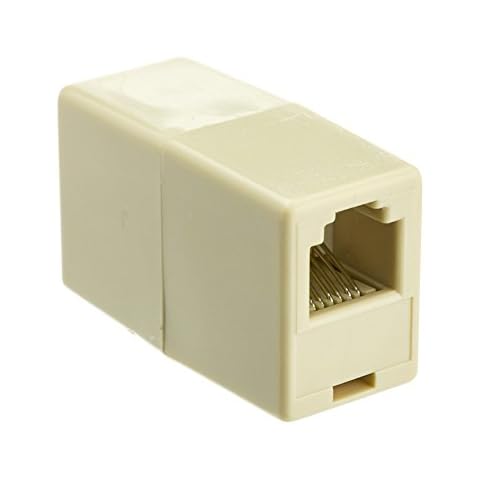 RJ11 / RJ12, 6P6C, (Straight) Telephone Inline Coupler Cover