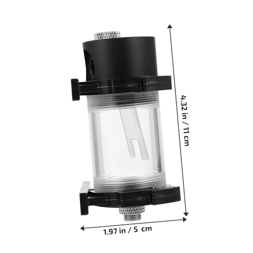 Refrigeración líquida PC tanque de agua Veemoon transparente compatible con sistemas informáticos 2