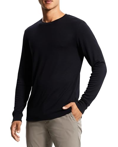 Theory Essential TEE LS.AN1 Black | Amazon.com