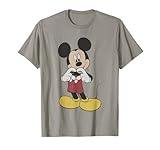 Disney Mickey And Friends Classic Mickey Heart Hand Portrait T-Shirt