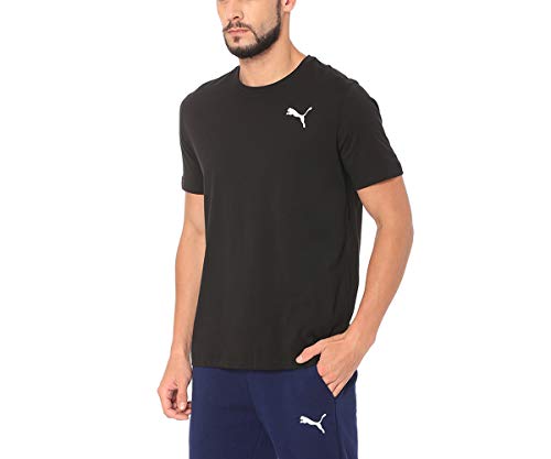 Image of Puma Men's Cotton Regular Fit T Shirt