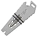 CRKT Pry Cutter Keychain Tool: Durable and Lightweight Multi-Tool for Everyday Carry, Stainless Steel, 9913