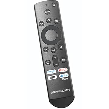 Smartway2save Controle remoto de substituição CT-RC1US-19 compatível com todas as insígnias e compatível com todos os aplicativos de atalhos Toshiba Fire TV Editions NS-RCFNA-19