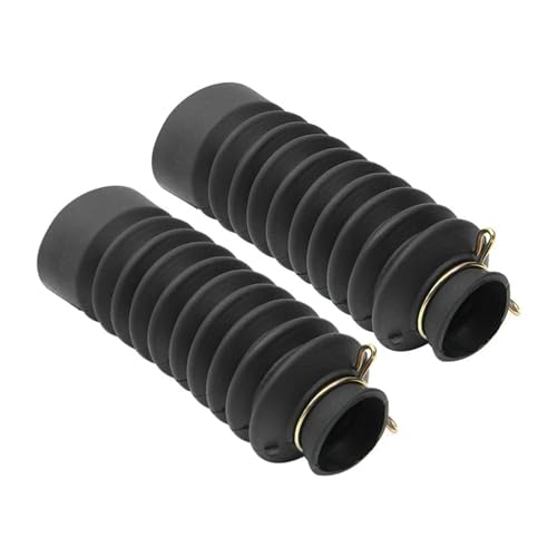 Protector de horquilla delantera de moto contra barro y piedras fuelles universales 2 piezas