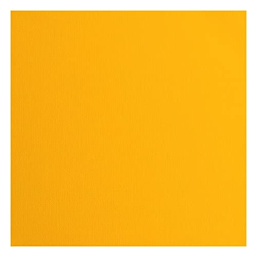 Florence Cardstock Textured, Coloured Card Making Supplies 12 x 12 inch, Orange, 20 Sheets