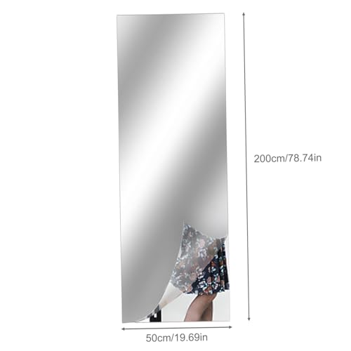 Miroir auto-adhésif flexible incassable pour rénover un placard