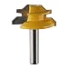 Produktbild Godbless Router Bits 45 Grad Verleimfräser Gehrung Fräse 8mm Lock Miter Router Bit für Graviermaschine Trimmmaschine