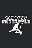  Stunt Scooter: Notizbuch für Tretroller Fahrer  punktiert  120 Seiten  6\'\' x 9\'\'
