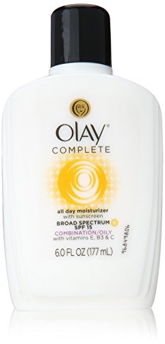 Olay Complete All Day Moisturizer with Sunscreen Broad Spectrum SPF 15, 6 Fluid Ounce