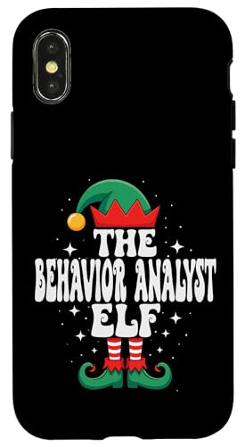 The Behavior Analyst Elf Funny Christmas }b`Ot@~[ X}zP[X iPhone X/XS p