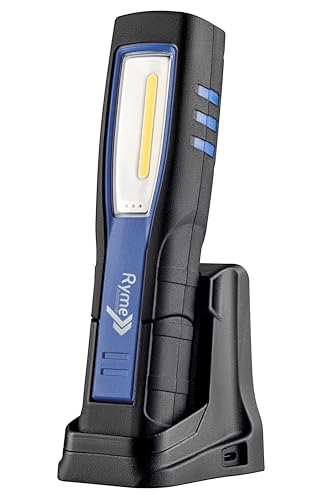 Lámpara de Trabajo LED MINI MAX PRO | 600 Lúmenes, Base de Carga Incluida, Cuerpo Magnético y Articulado 180° | IP65, USB-C, Autonomía hasta 10 Horas