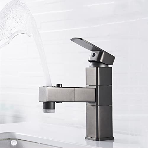 Robinet de cuisine avec douchette extractible et 3 modes de jets pour évier