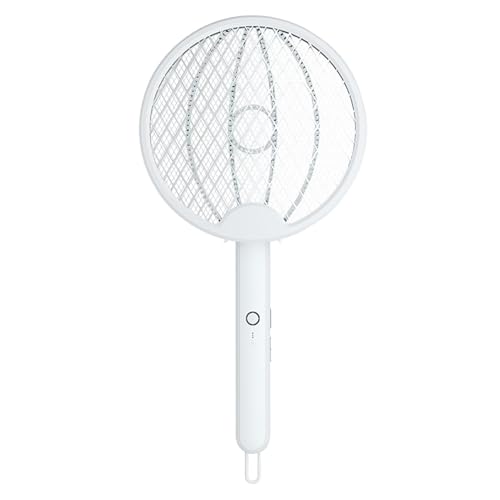 Raqueta de swatper de mosca eléctrica, fly swatter Electric - Catchante de mosca eléctrica inteligente,Suministros al aire libre seguros portátiles, equipo de campamento para deportes, barbacoas, en i