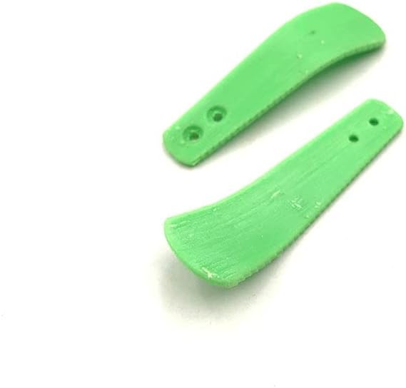 YANHAO [Video Game Parts] 2pair DIY for PS4 Buttons for PlayStation PS4 - Paddle DIY PS4 Controller Paddles [Replace] (Color : Red)