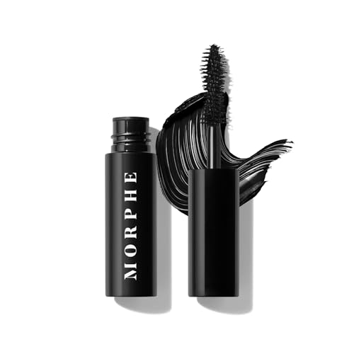 Morphe Make It Big Mini Volumizing Mascara - Bold Black Mascara Formula for Instant Volume Length & Definition - Designed with an Innovative Wand to Coat Every Lash (0.19 Fl Oz)