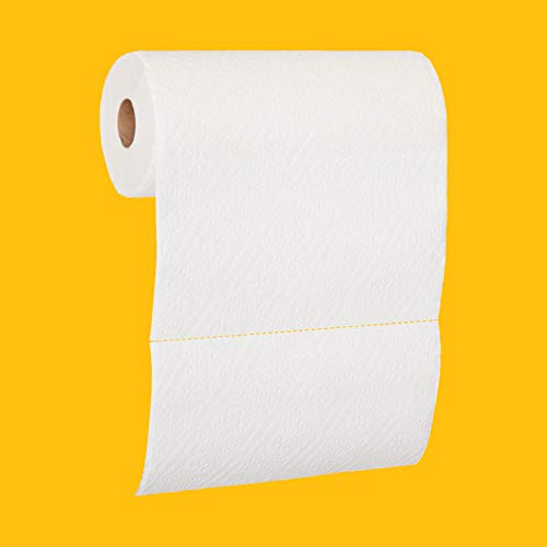 AmazonCommercial Adapt-a-Size Kitchen Paper Towels, 140 Towels per Roll, 30 Rolls