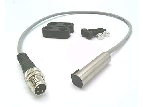 RADWELL VERIFIED SUBSTITUTE MS-E7-PNP-SUB Stainless Steel, 8MM Smooth Body, Replacement of BALLUFF MS-E7-PNP, INDUCTIVE, N/O, Proximity Sensor, PNP, Cylindrical, Shielded, Multi, 1MM Range