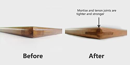 icheesday Wood Photo Frame 4x6, Standing and Wall Mounted Vintage Handmade Solid Wooden Picture Frames with Glass Cover 6 by 4 Inch