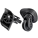 Luggage Replacement Wheel 4 Stück Kofferrollen Ersatzrollen Ersatzräder für Koffer Reparatur 360°Drehbare Koffer Ersatzrollen mit 2 Befestigungslöchern L237