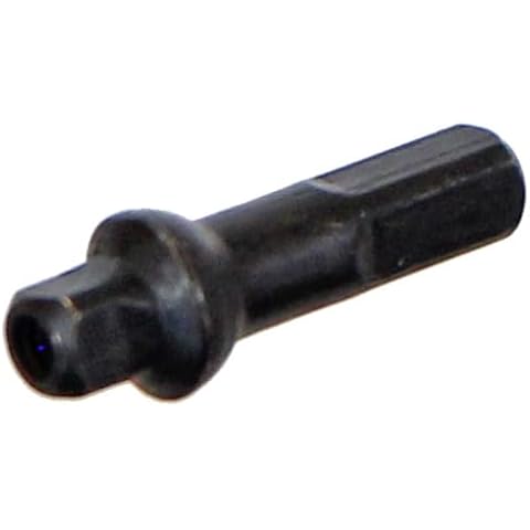 Sapim Double Square Brass Nipple 14g/18mm Black 100/Count Cover