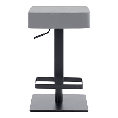 Kaylee Bar Stool, Matte Black #TOP3