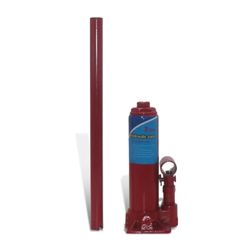 Cric hydraulique vertical 3 tonnes pour un levage de voiture sécurisé