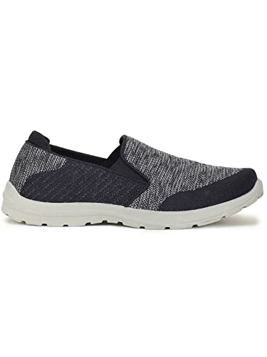 Image of Bata Men Trek Knit Sneakers, Black,