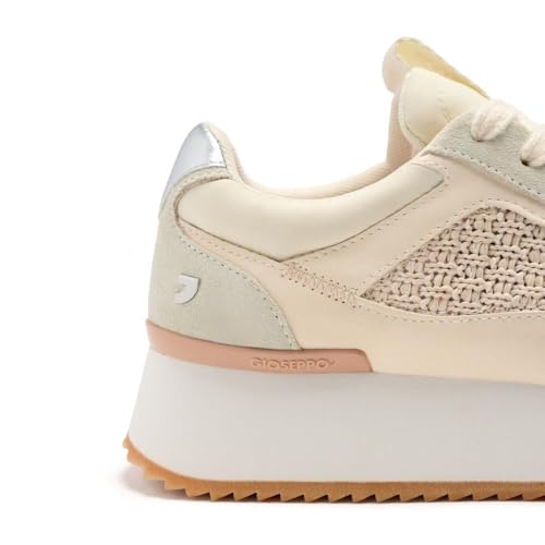 Baskets à plateforme cuir Gioseppo Glover en cuir de qualité premium - 3
