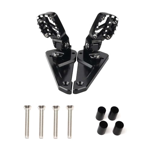 Repose-pieds pliables XADV 750 antidérapants pour un confort passager optimal en moto