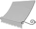 Awntech 7-Feet Charleston Window/Entry Awning, 18 by 36-Inch, Gray