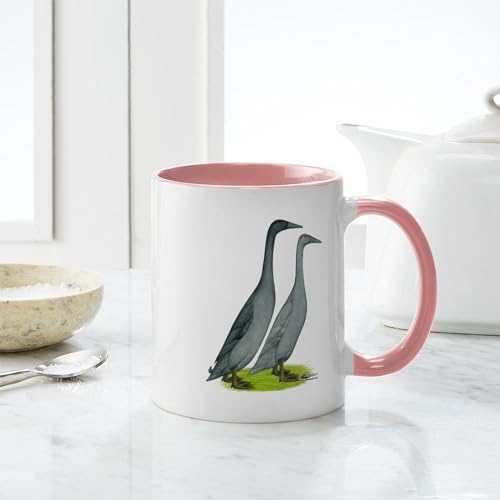 Taza de cerámica azul 11 oz miniatura 6