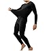 Thermal Underwear for Men Long Johns Sets Fleece Lined Pajamas Sets Warm Soft Base Layer Tops and Bottoms Loungewear, Ropa Térmica Hombre Frío Extremo, Mens Long Underwear