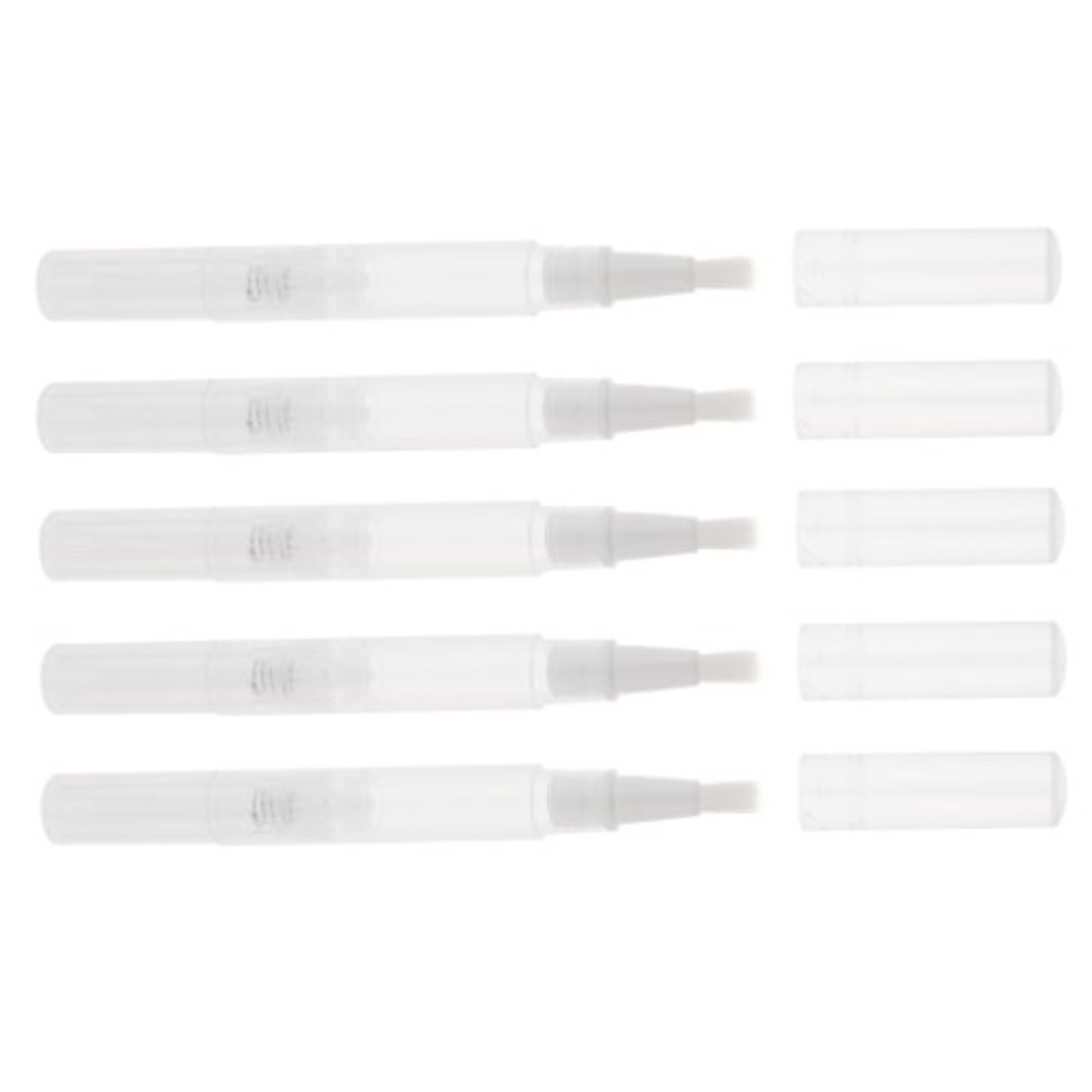 5pcs Empty Twist Pen with Brush for Nail Polish and Gel