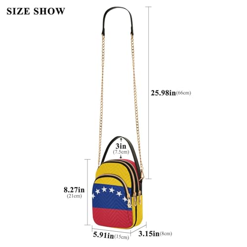 Image of Patriot Flag Cell Phone Purse Crossbody Handbag Durable Shoulder Bag Sturdy Travel Pouch