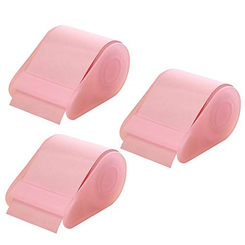 Millya Full Adhesive Super Sticky Notes Tearable Memo Pad Self-Stick Scratchpad,8M Per Roll,3 Rolls/Pack