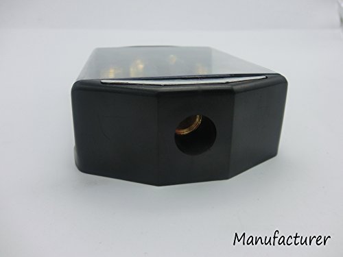 IN-LINE ANL FUSE HOLDER 4 WAY 1x0GA-4x4GA WITH FUSE DISTRIBUTION BLOCK STEREO/AUDIO/CAR