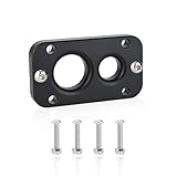 01232023 Holleyターミネーター用 x 最大ハーネス ファイアウォールハーネスホール用、2穴アルミニウムハーネススペーサー、ファイアウォールマウントグロメットを壊す必要なし