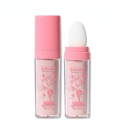 INTEROOKIE - Iluminador de hadas en polvo para cuerpo completo, iluminador natural tridimensional de contorno (P02#)