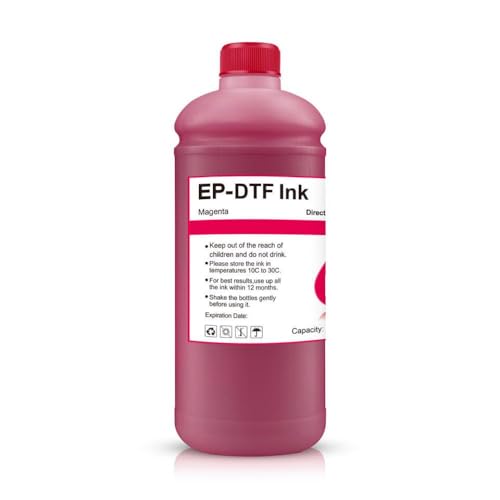 Encre de transfert de film PET magenta compatible L1800 I3200 1000ML
