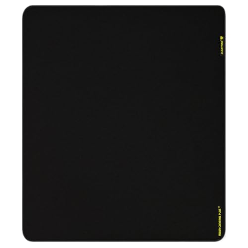 X-Raypad Aqua Control Plus Yellowbee & Blackbee AC+ V2 Alfombrilla de mouse para juegos, deslizamiento constante X e Y, diseñada para jugadores de Fps con bajos requisitos de DPI (AC+v2 Blackbee, 360