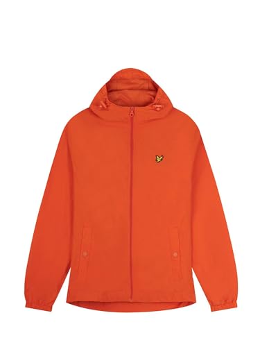 Veste orange Lyle & Scott JK464V blouson homme taille XL casual