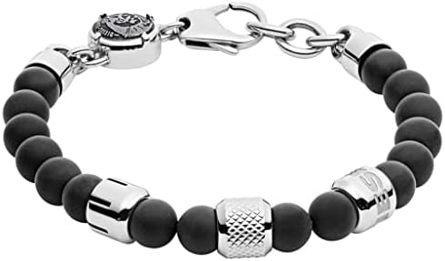Diesel Bracciale con Chiusura ad Astice da Uomo