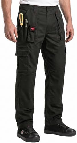 Lee Cooper LCPNT206 Ropa de Trabajo para Hombres con múltiples Bo...